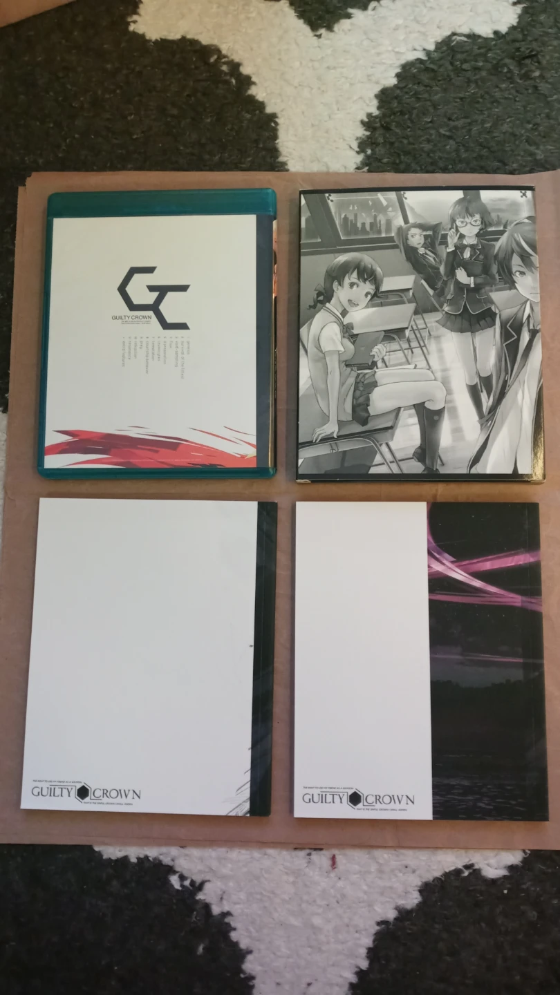Guilty Crown Limited Edition Blu-Ray & DVD Part 1 - photo 5