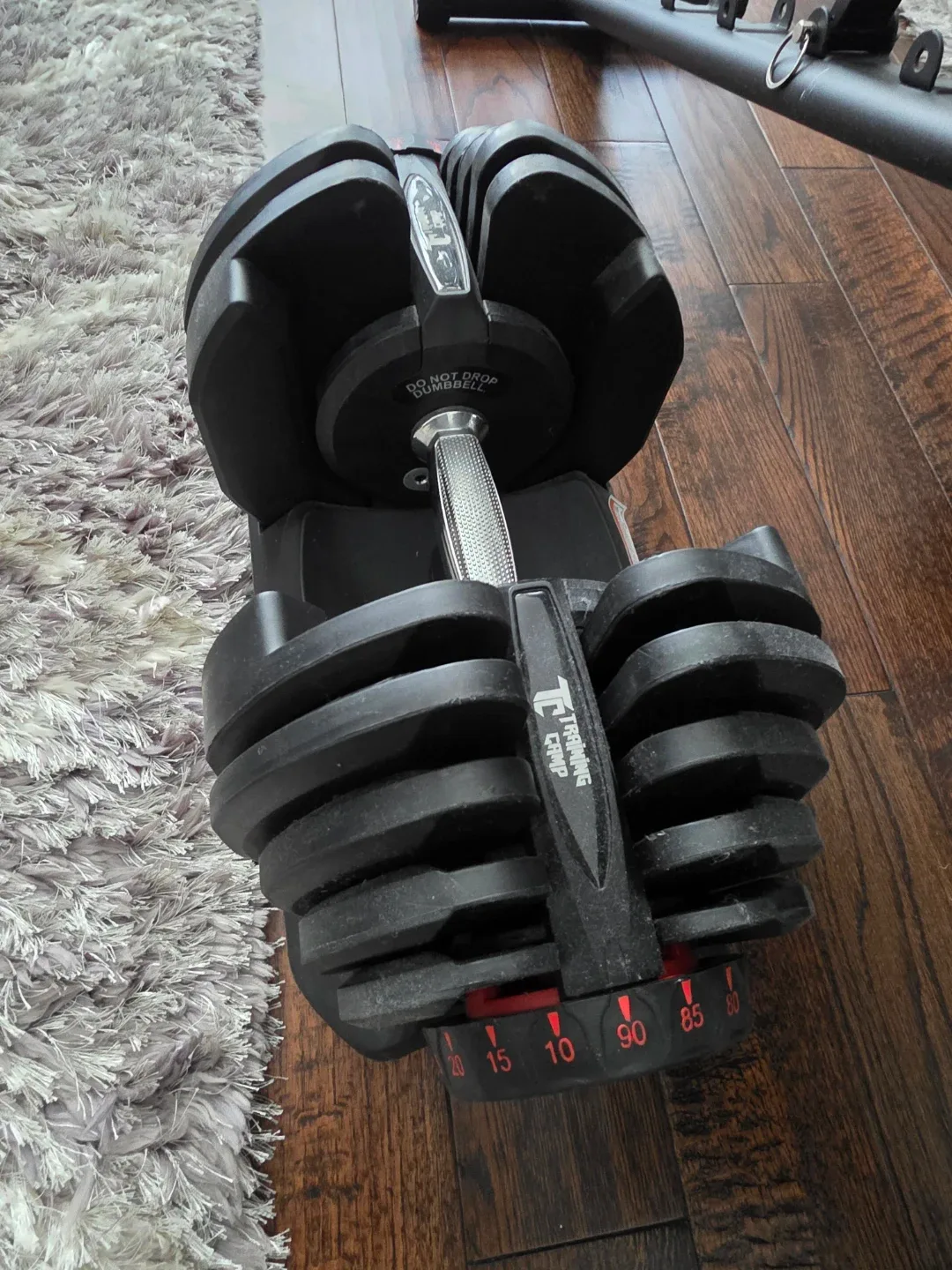 MAGICFIT Adjustable Weight Bench and Training Camp Dumbbells - photo 2