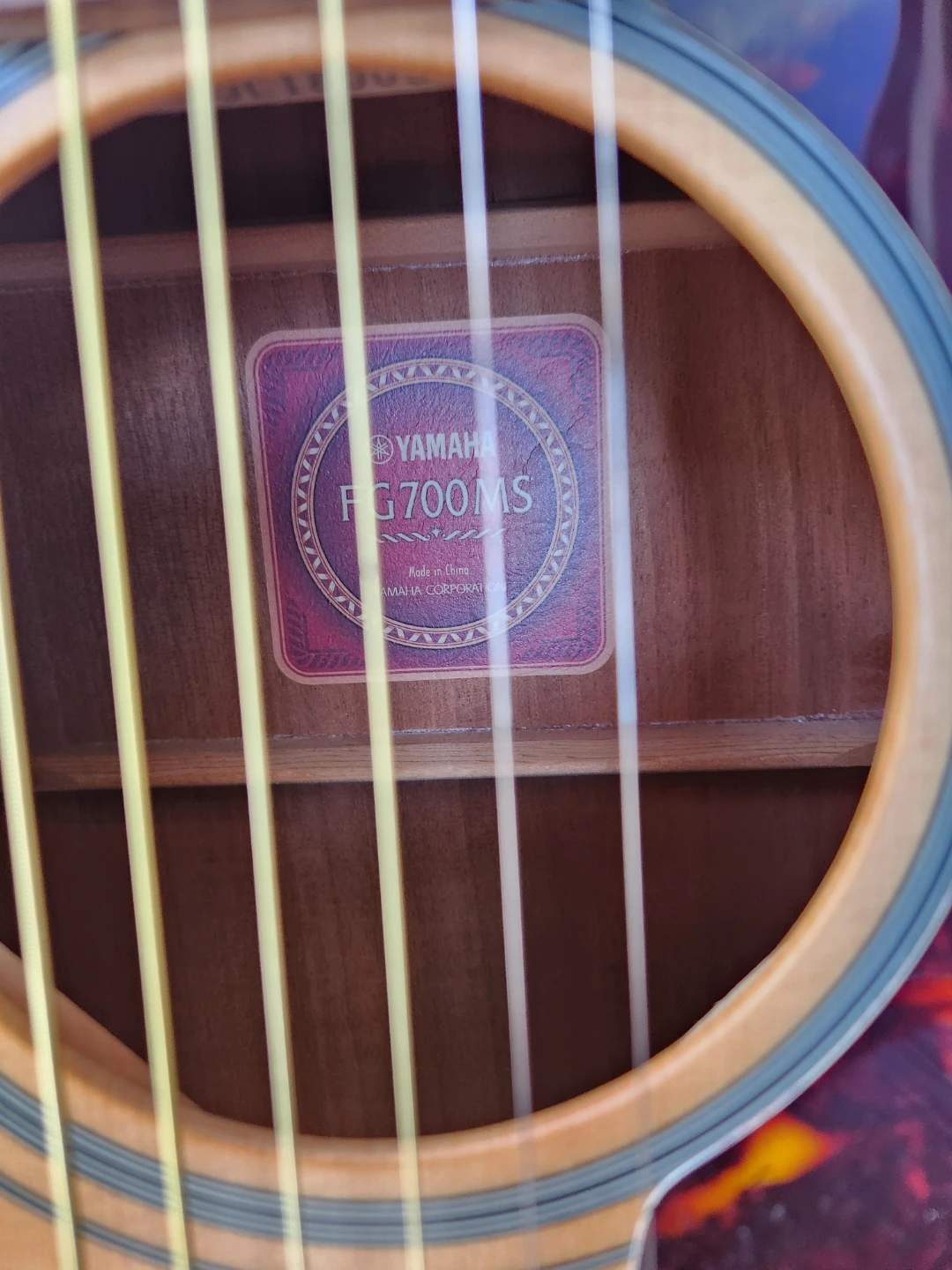 Yamaha FG700MS Acoustic Guitar