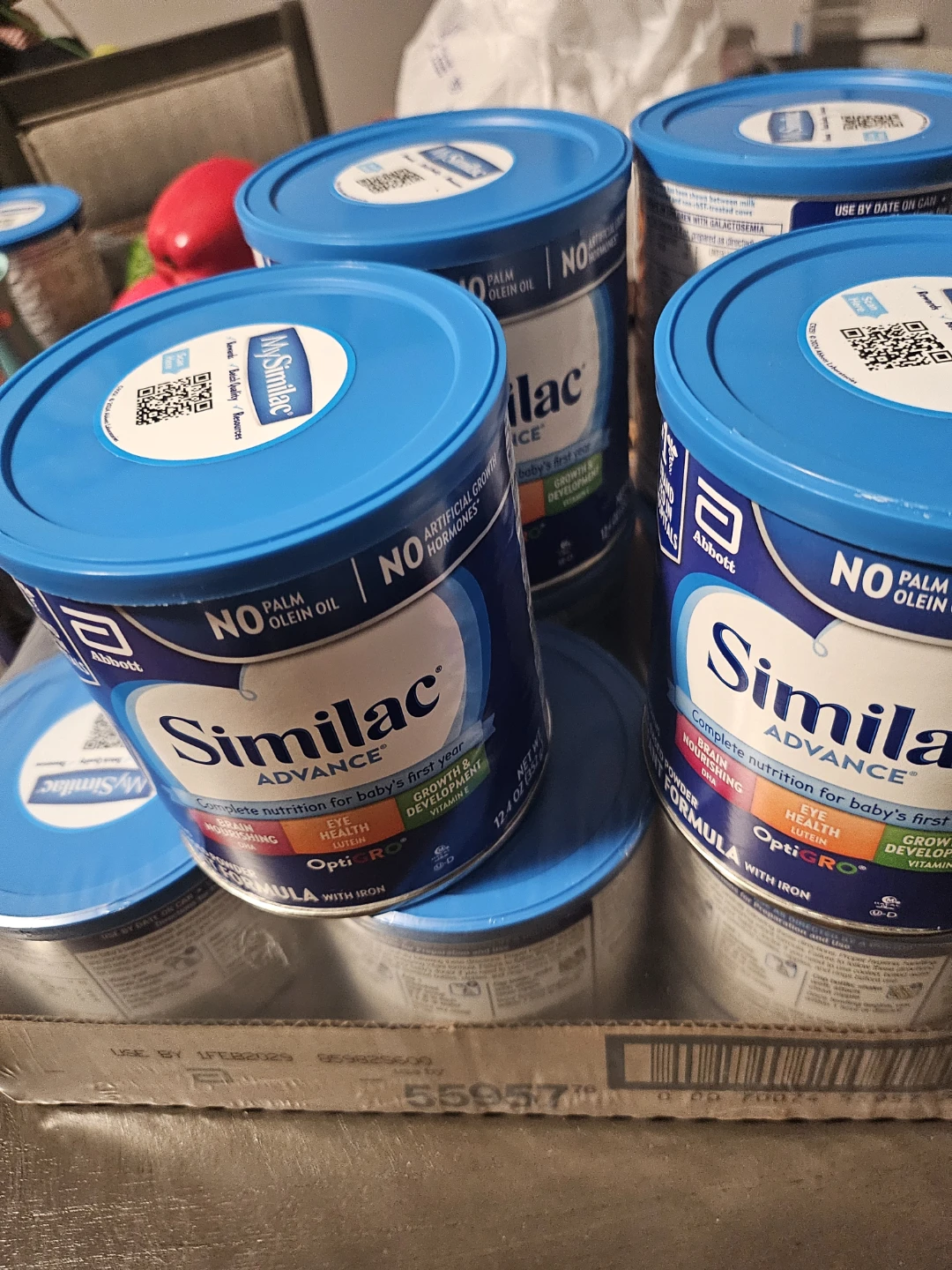 Similac Advance Infant Formula 12.4 oz Cans