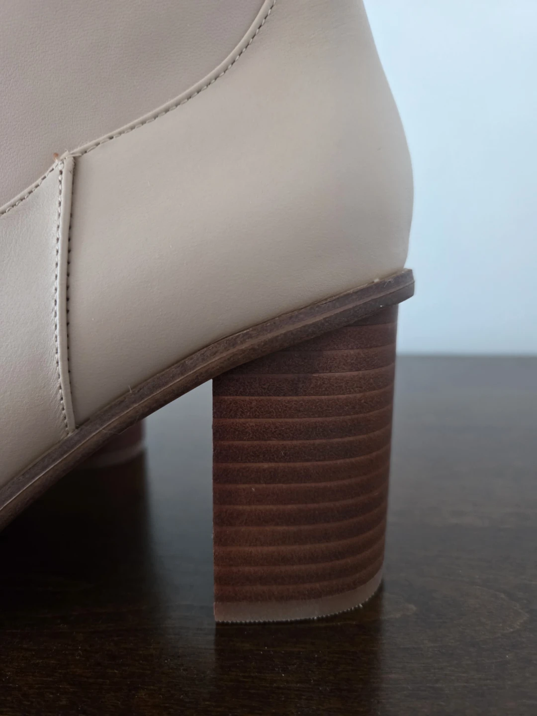 ALDO Beige Block Heel Ankle Boots - photo 2