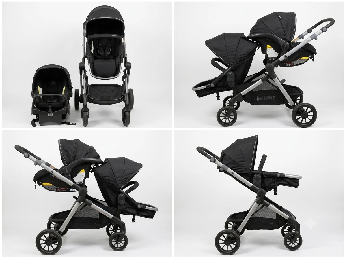 Evenflo Pivot Xpand double stroller - photo 4