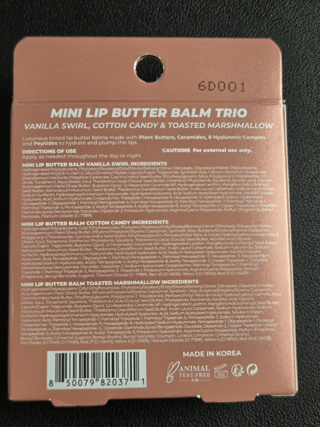 🏈 Vitamasques Mini Lip Butter Balm Trio 🏈 - photo 2