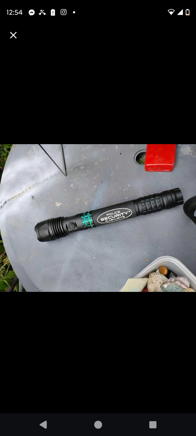 Police Security Flashlight