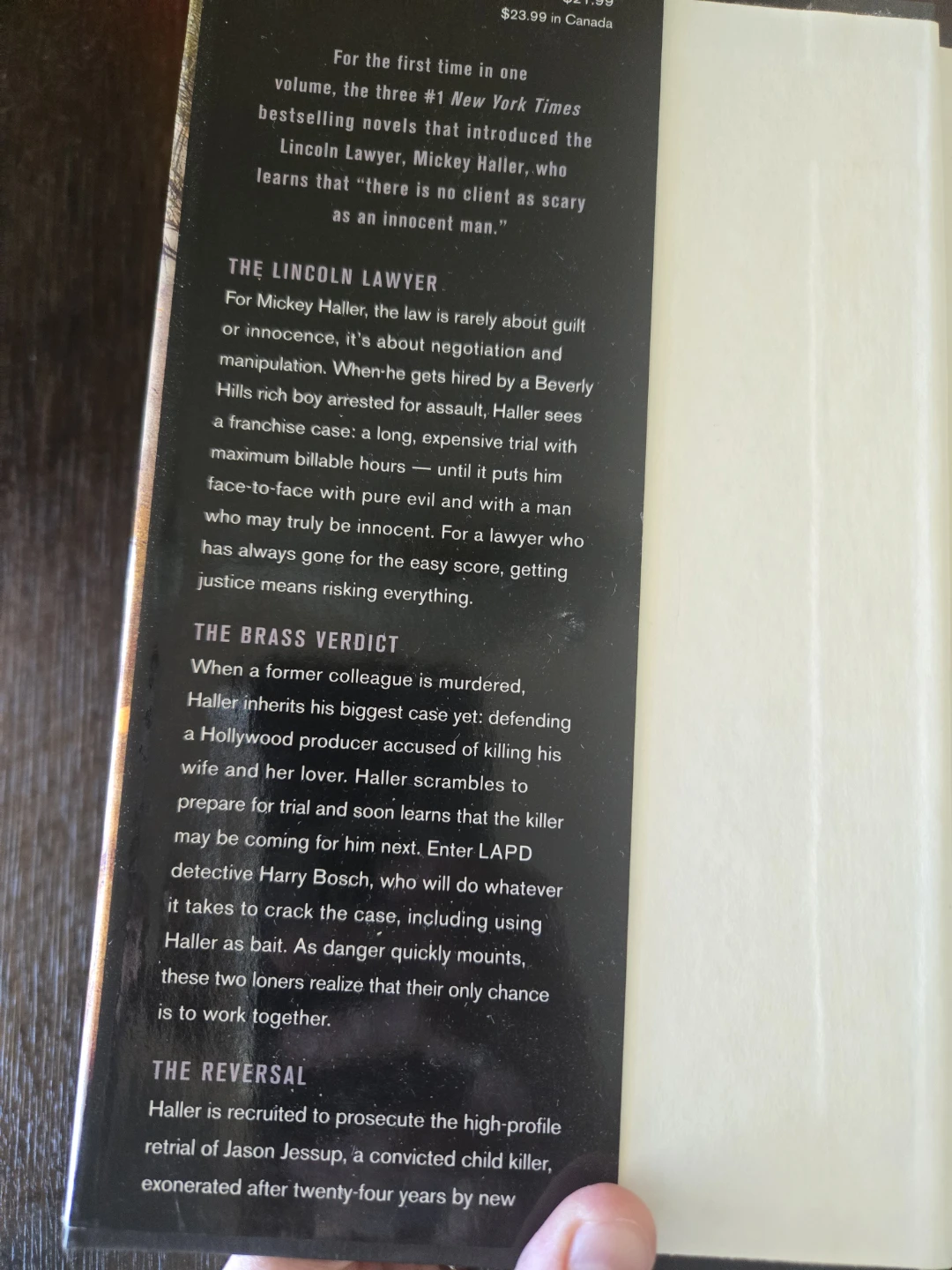 The Lincoln Lawyer Novels by Michael Connelly - photo 3