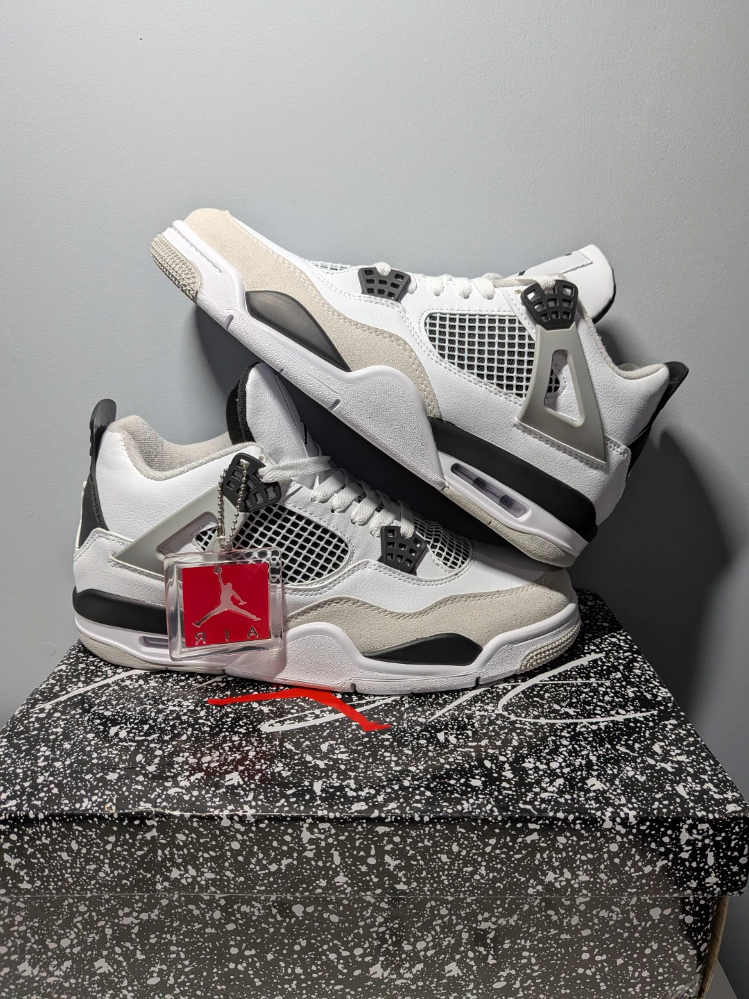 Air Jordan 4 Retro Military Black Size 9.5 - photo 3