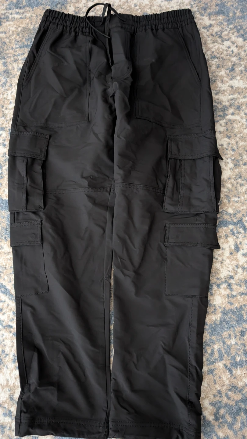 Black Cargo Pants
