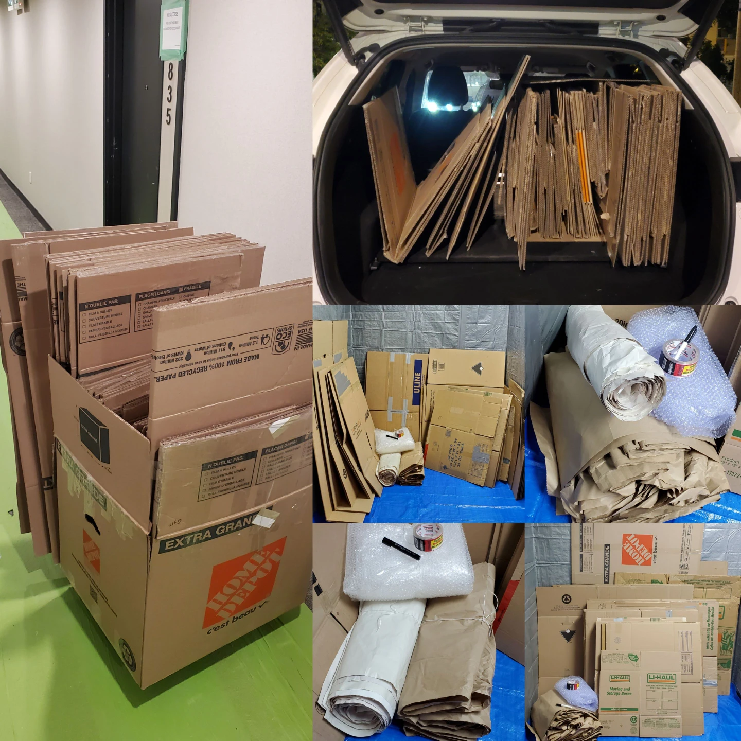 ✴️Complete Pack of Moving Boxes + Supplies - photo 3