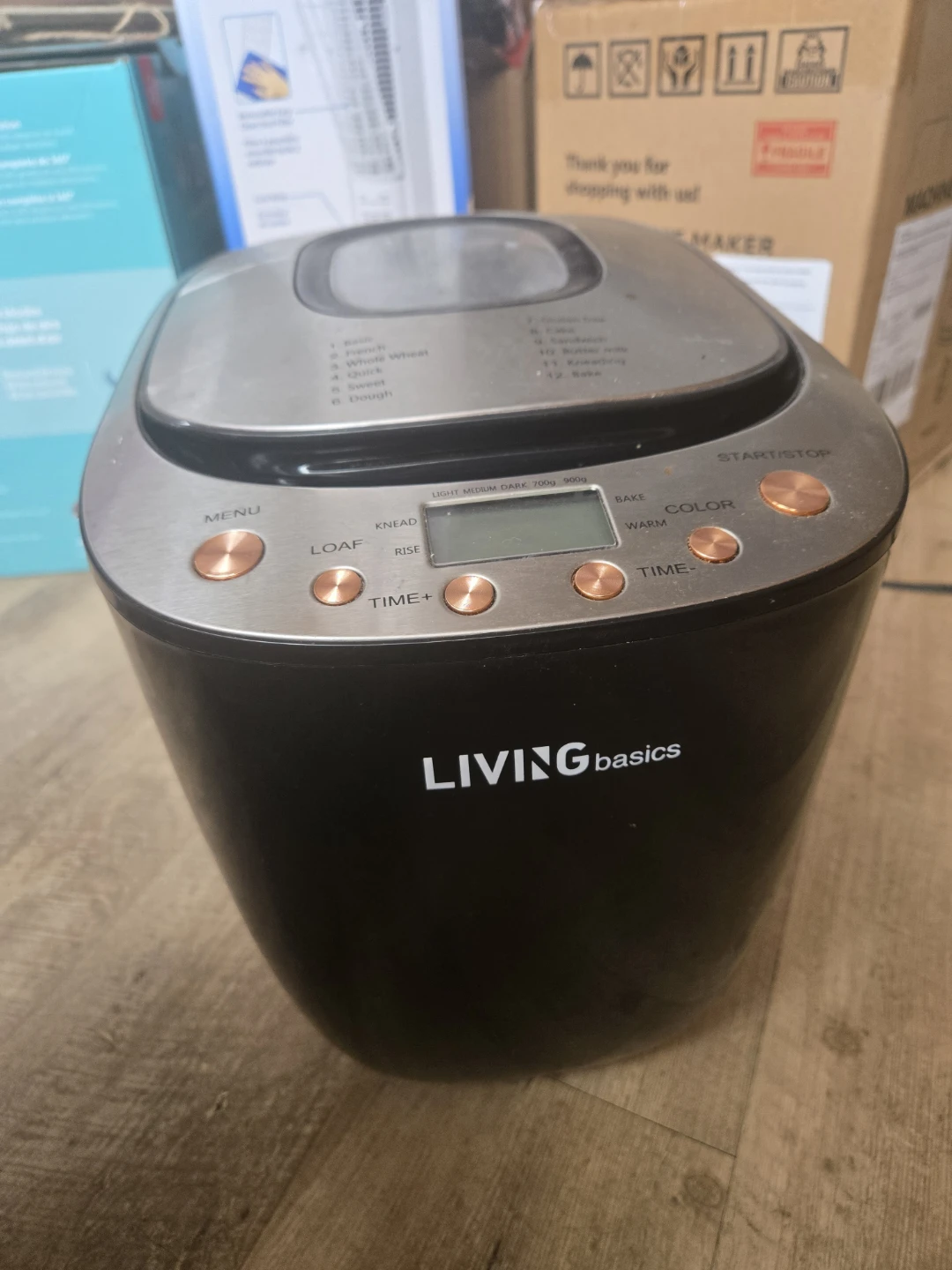 Living Basics Bread Maker