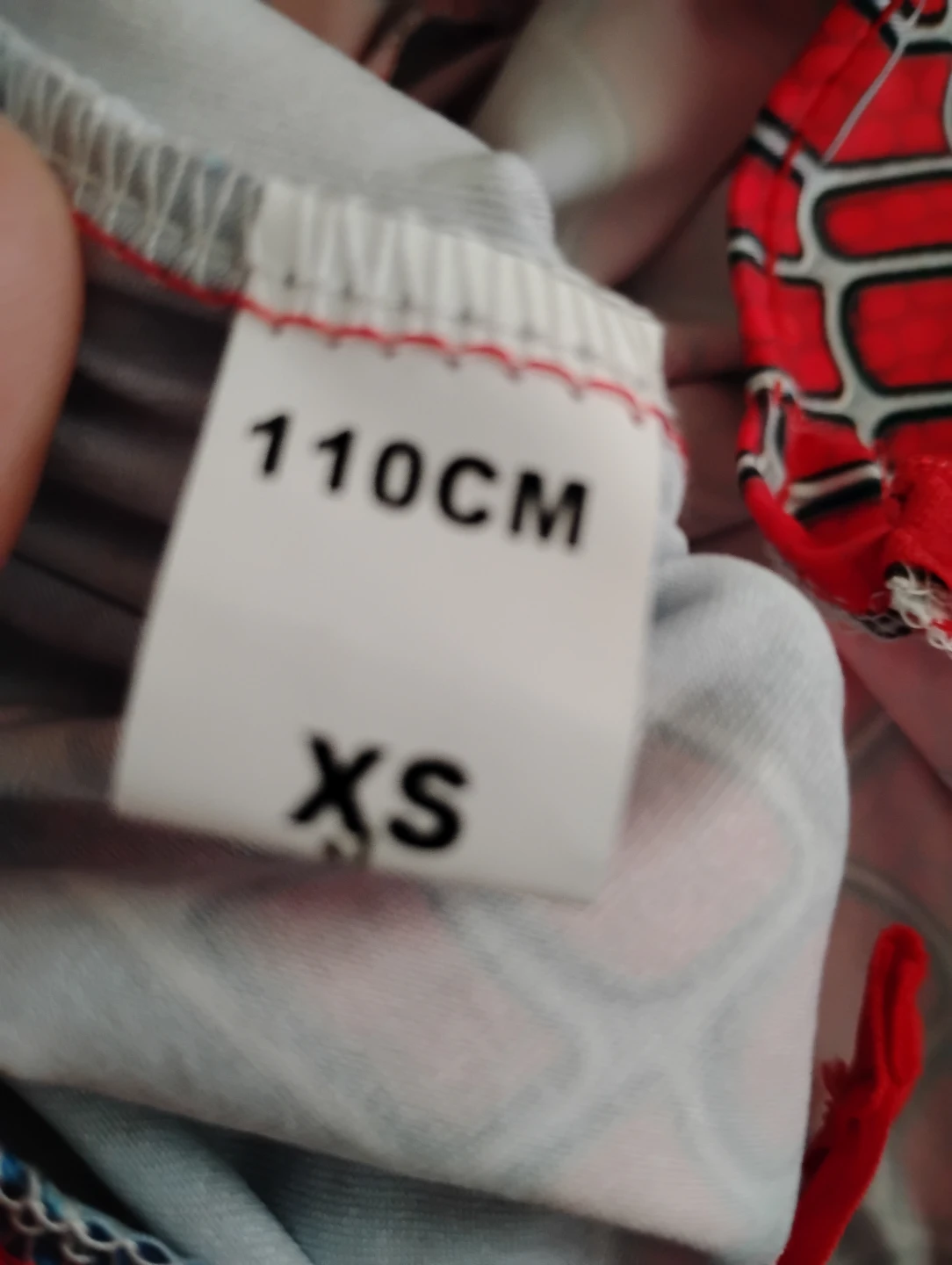 Spider-Man Kids Costume Size XS - photo 3