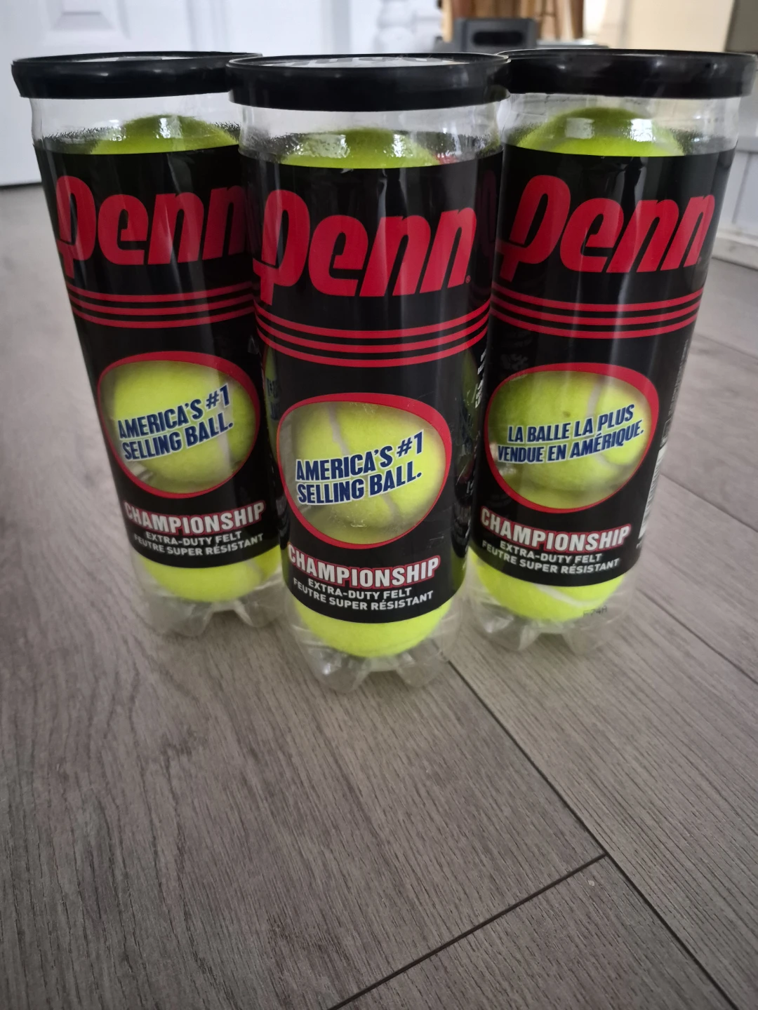 🏈🏉🏈3 Cans of Penn Championship Tennis Balls