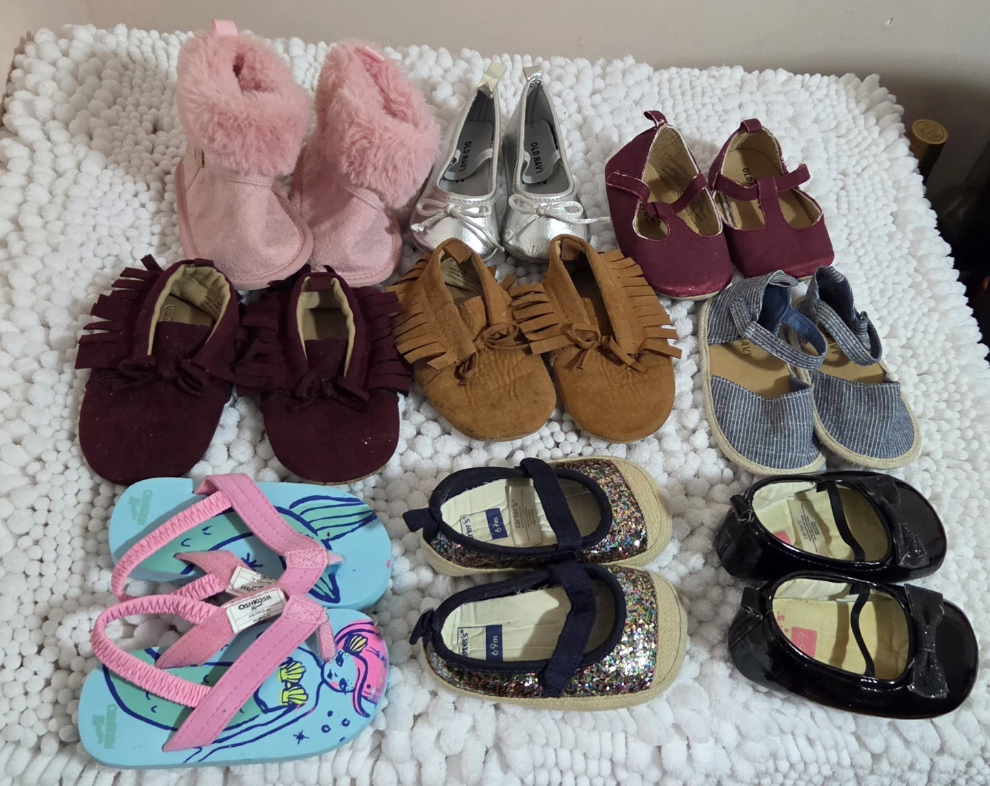 Various Baby Girl Shoes - Size 3-6 Months, 6-9 & 12-18 - photo 2