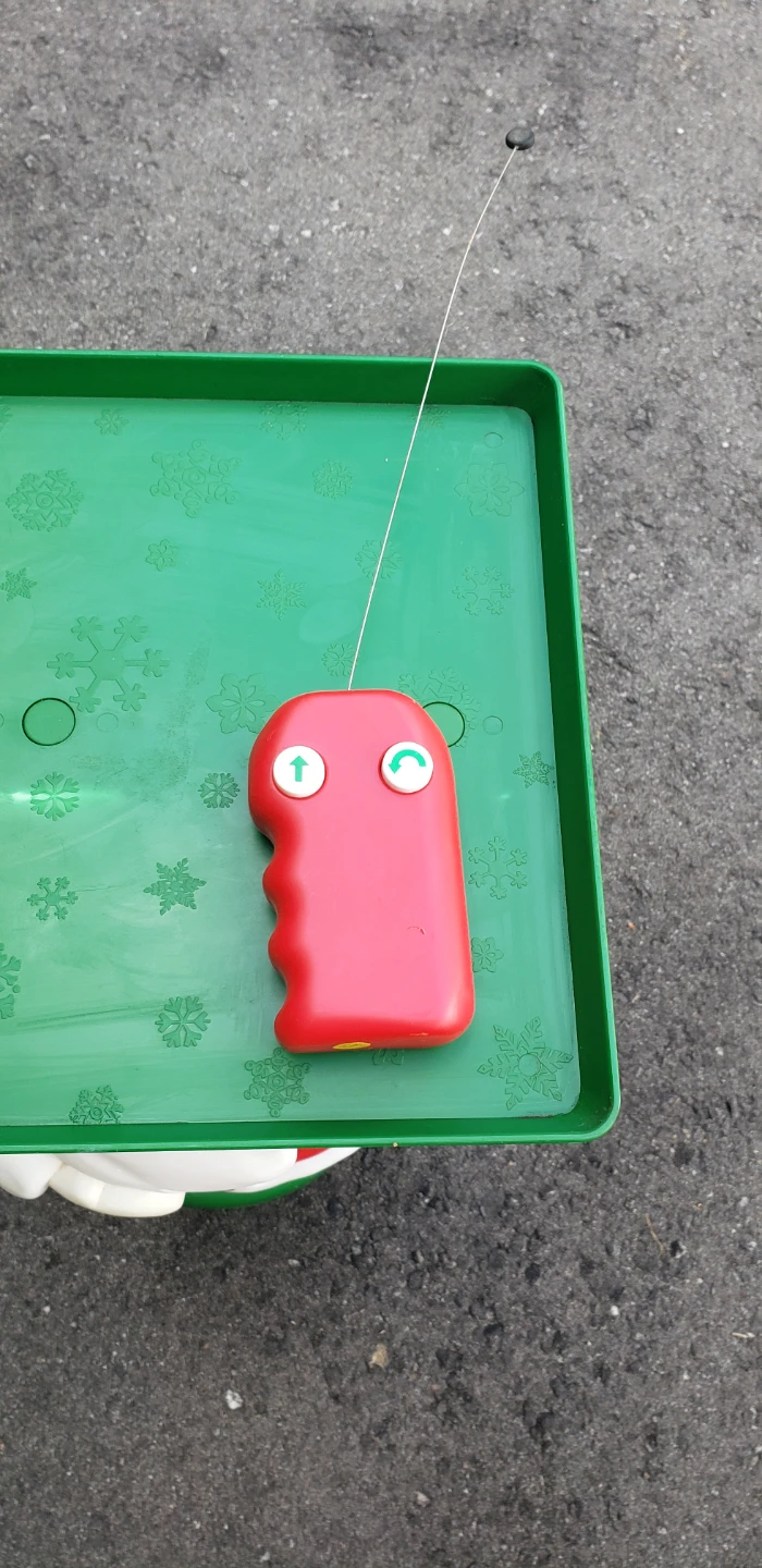 Vintage " MR Christmas "Remote Controlled Santa Holiday Tray - photo 4