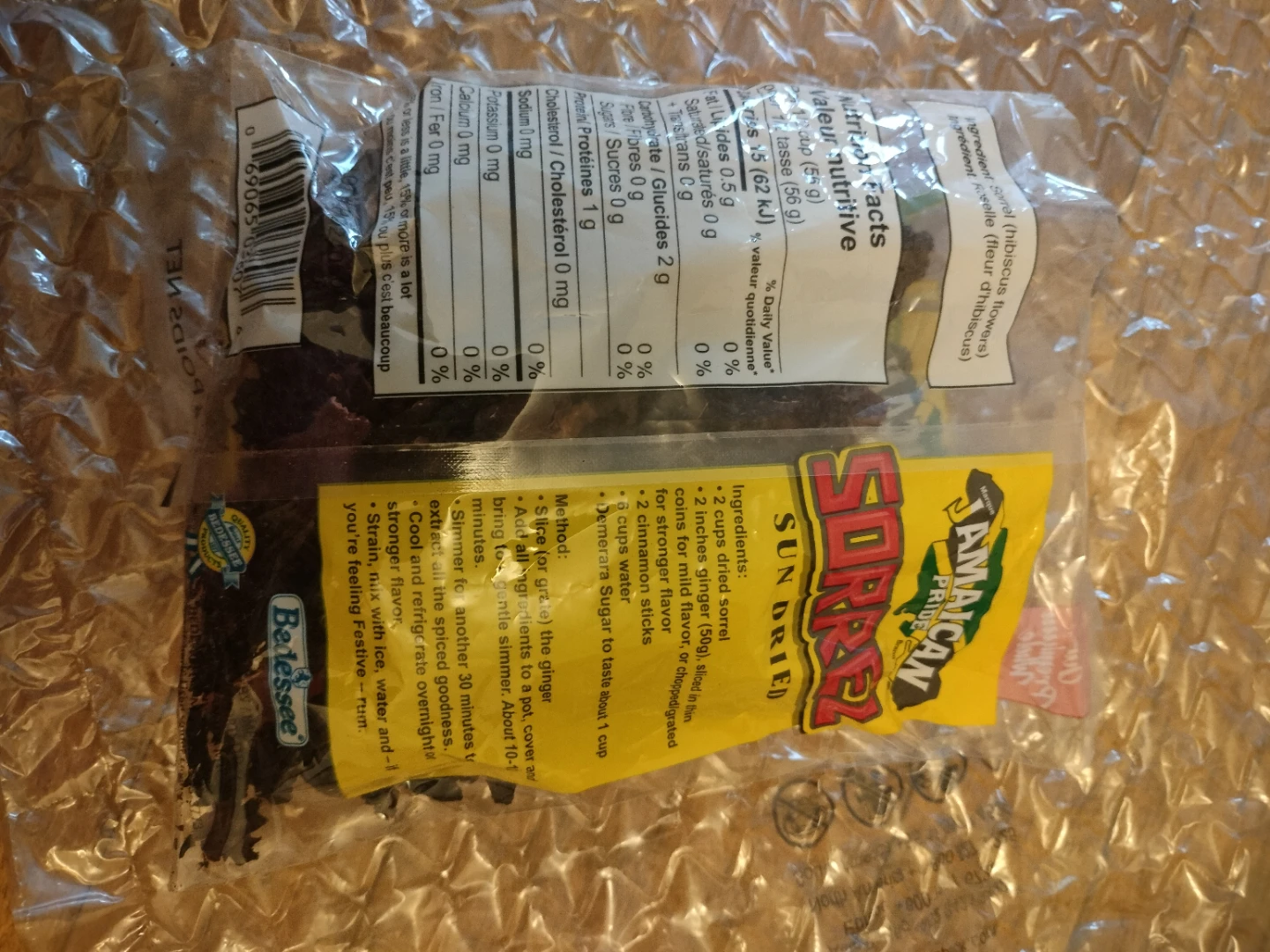 Jamaican Pride Sorrel – Sun Dried Roselle Hibiscus Tea 🌺 - photo 2