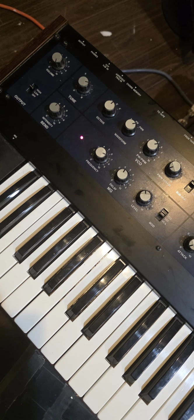 KORG Polysix 61-Key 6-Voice Analog Synthesizer Vintage Japan - photo 5