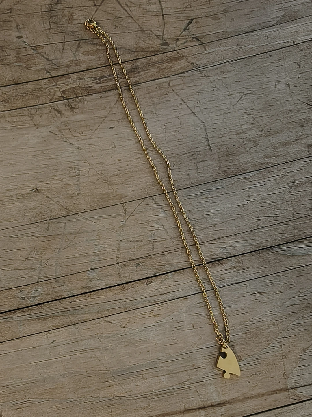 Middle Sister Puzzle Piece Necklace