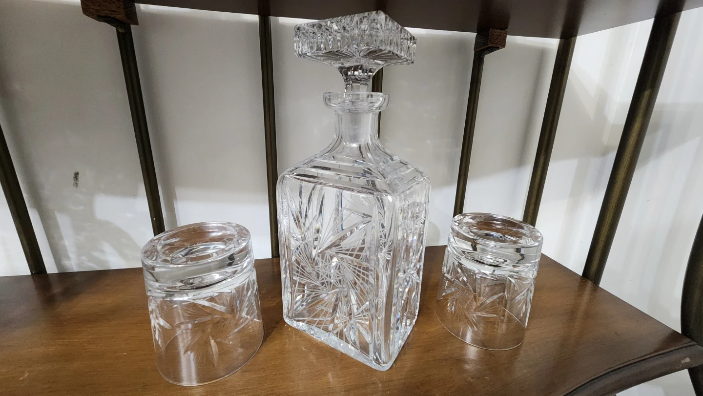 Crystal Whiskey Decanter Set - photo 4