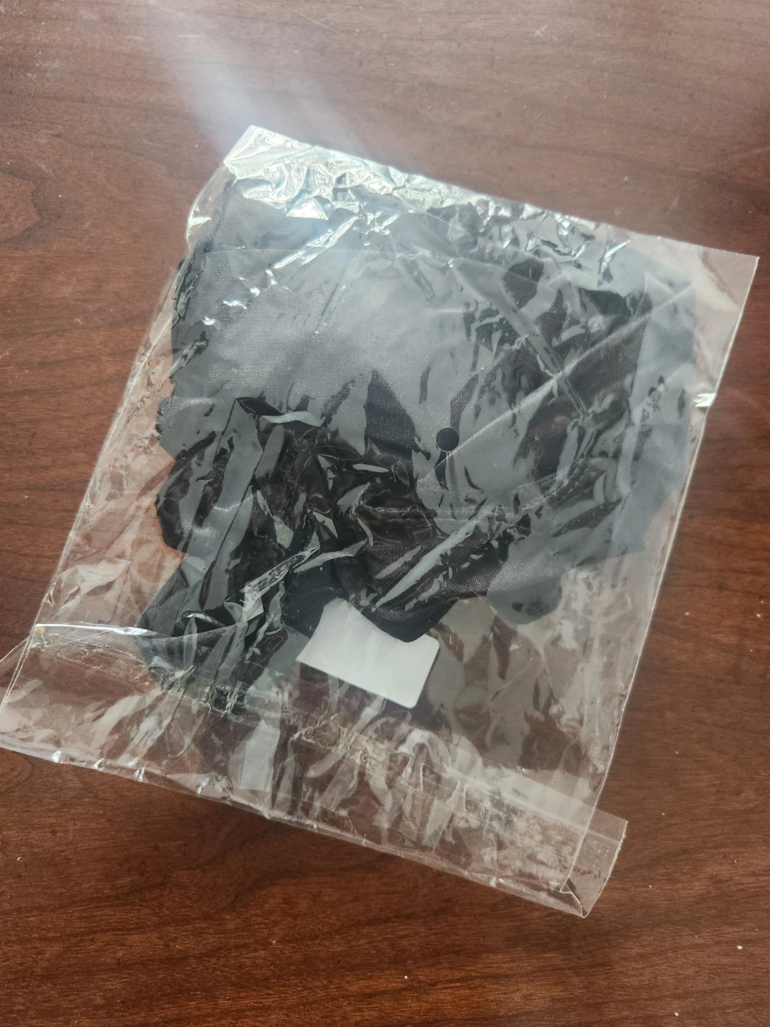 New Black Satin Scrunchie - photo 3