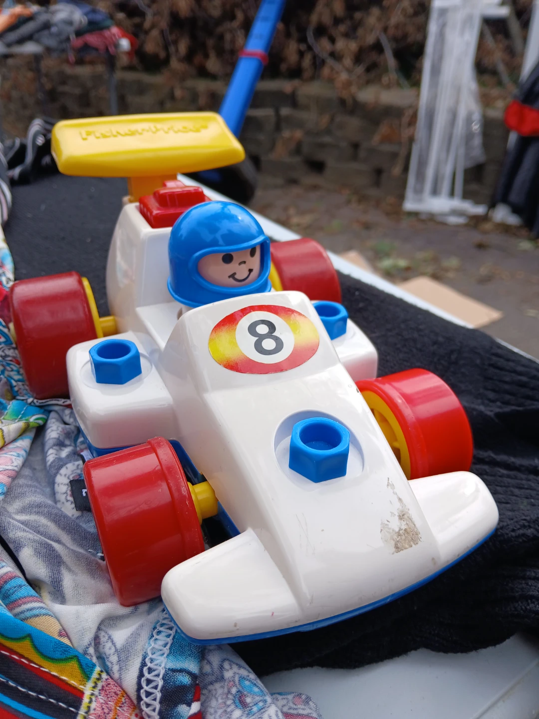 Vintage Fisher Price race car