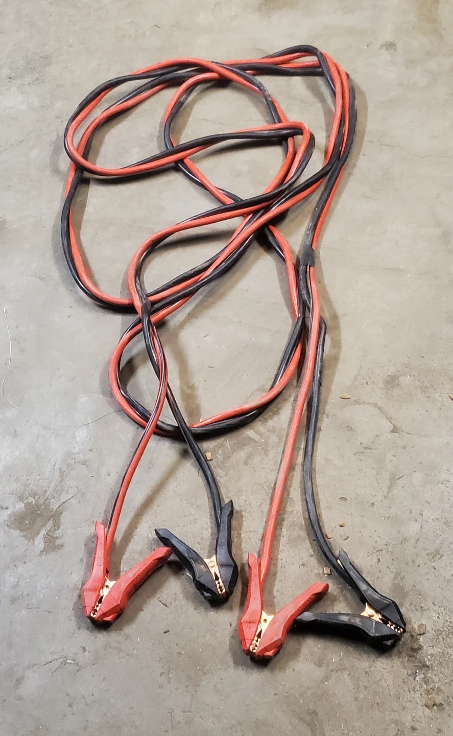 Heavy duty jumper cables