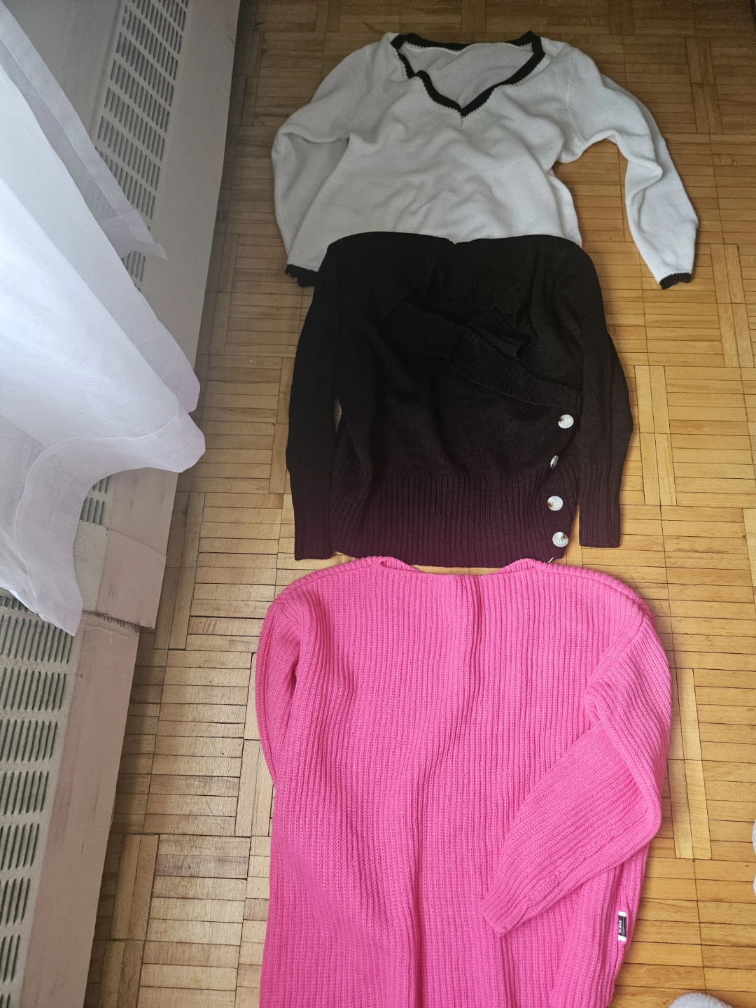 Set of Three Assorted Sweaters