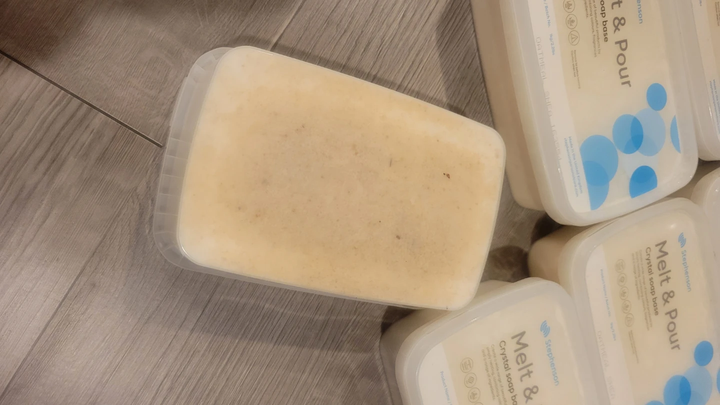 7 New  Stephenson Oatmeal Shea Melt & Pour Soap Base - photo 3