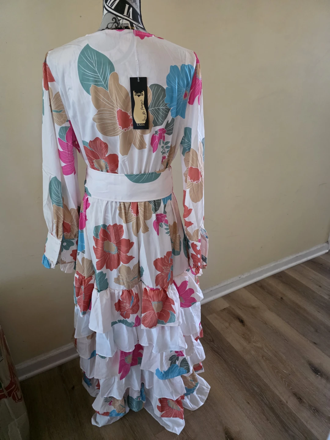 Floral Long Sleeve Maxi Dress - photo 2