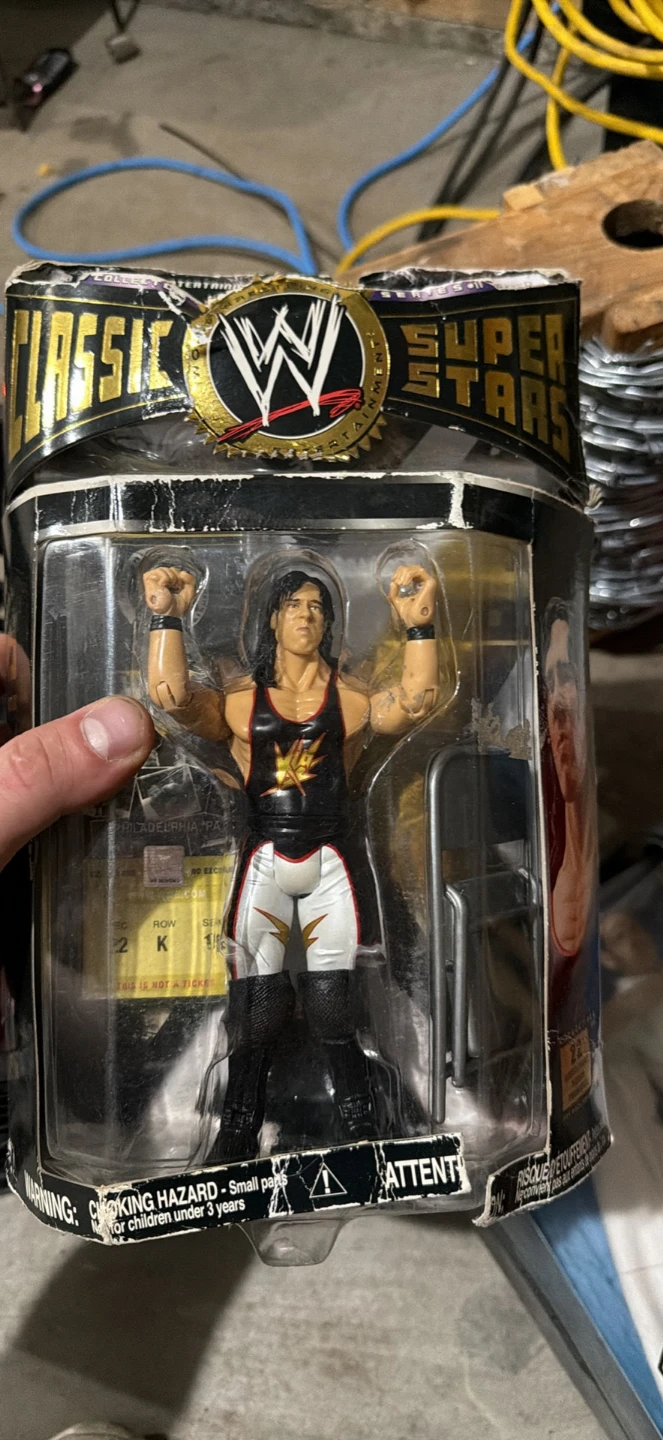 WWE Classic Superstars Bret Hart Action Figure