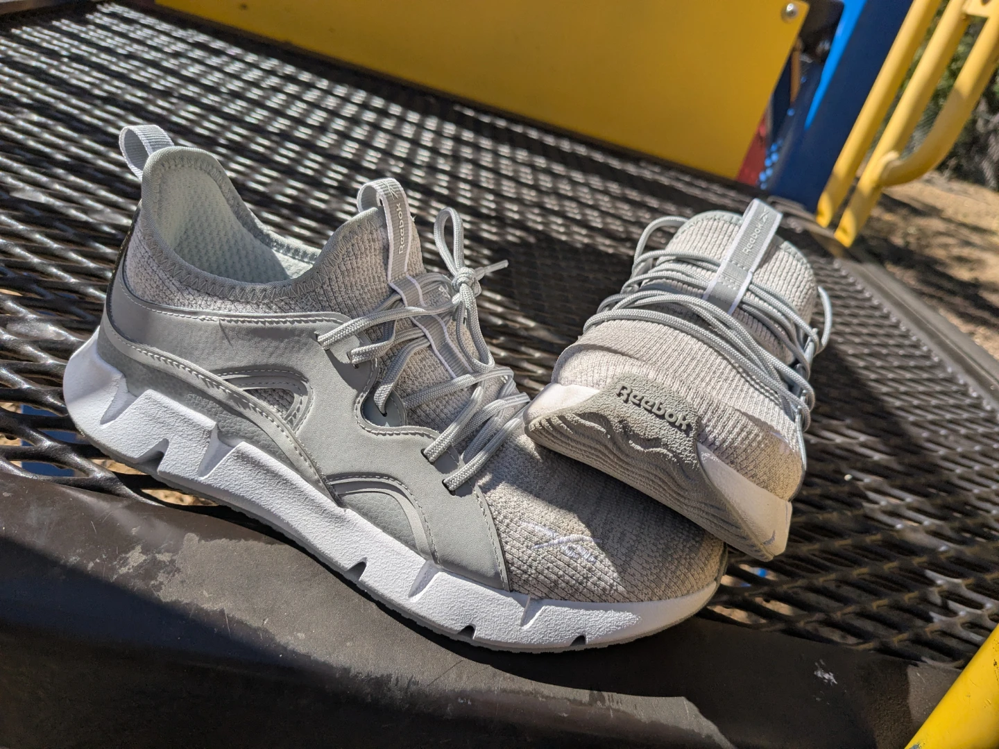 Reebok Grey Athletic Sneakers - photo 3