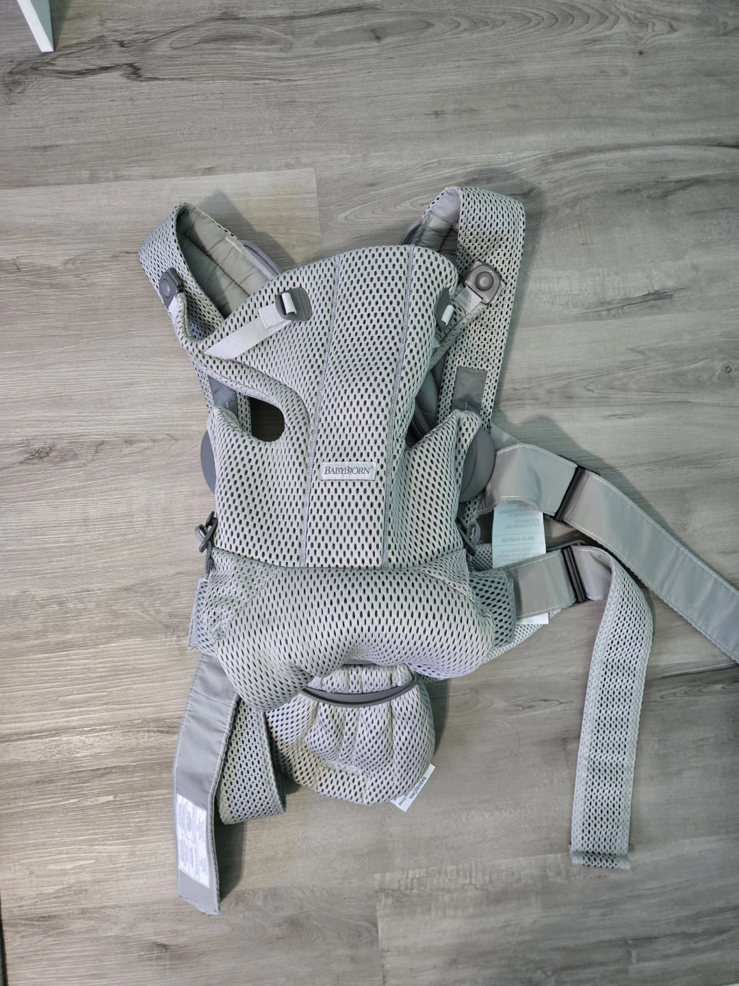 BABYBJÖRN Baby Carrier Free Airy Mesh Gray - photo 2