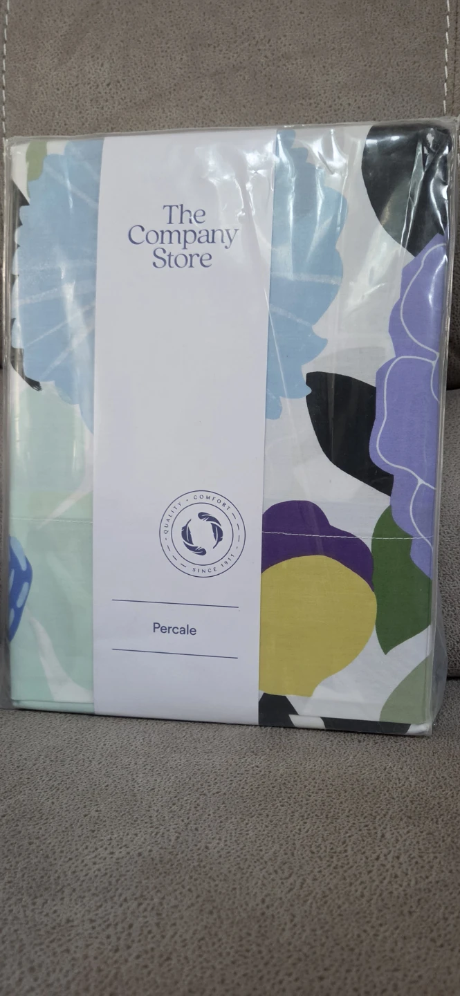 The Company Store Floral Percale Twin Sheet Set - photo 2