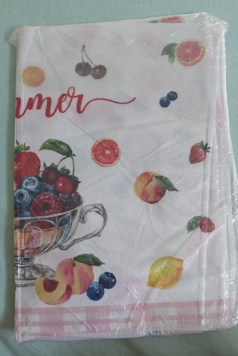 Kitchen Towels with Fruit Design