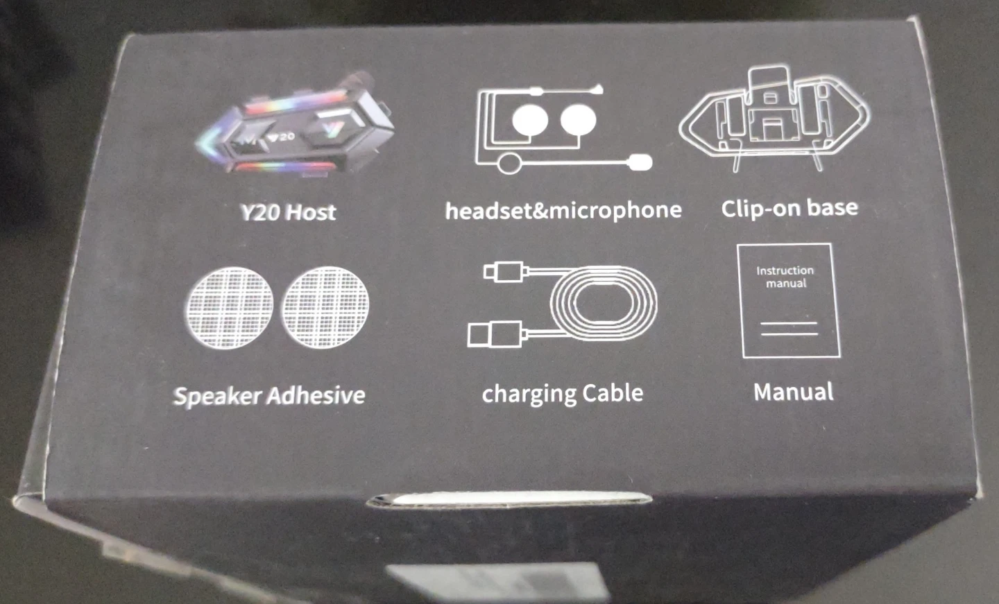 Y20 Wireless Motorcycle Helmet Earphone - photo 3