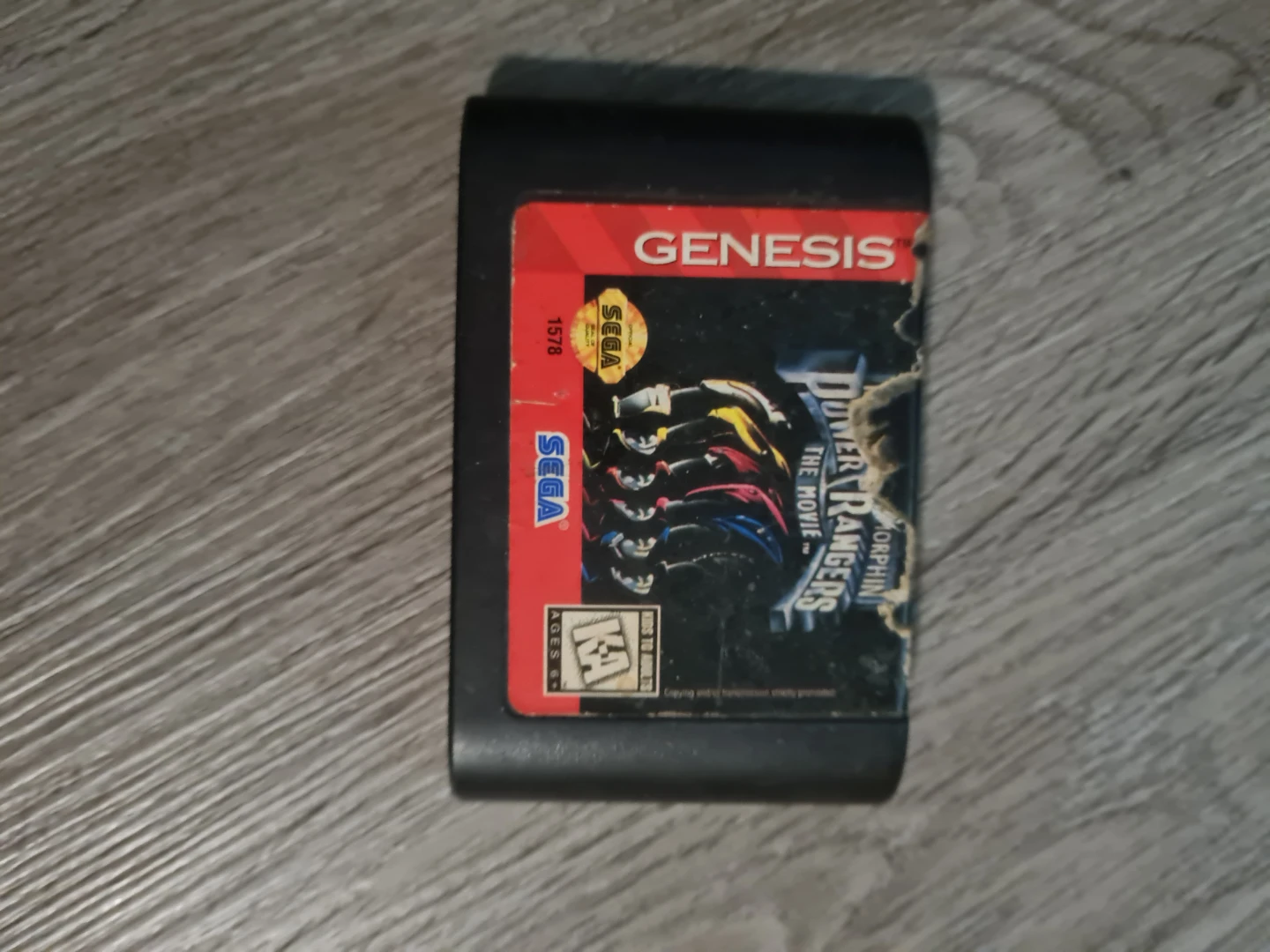 Mighty Morphin Power Rangers: The Movie Sega Genesis Game