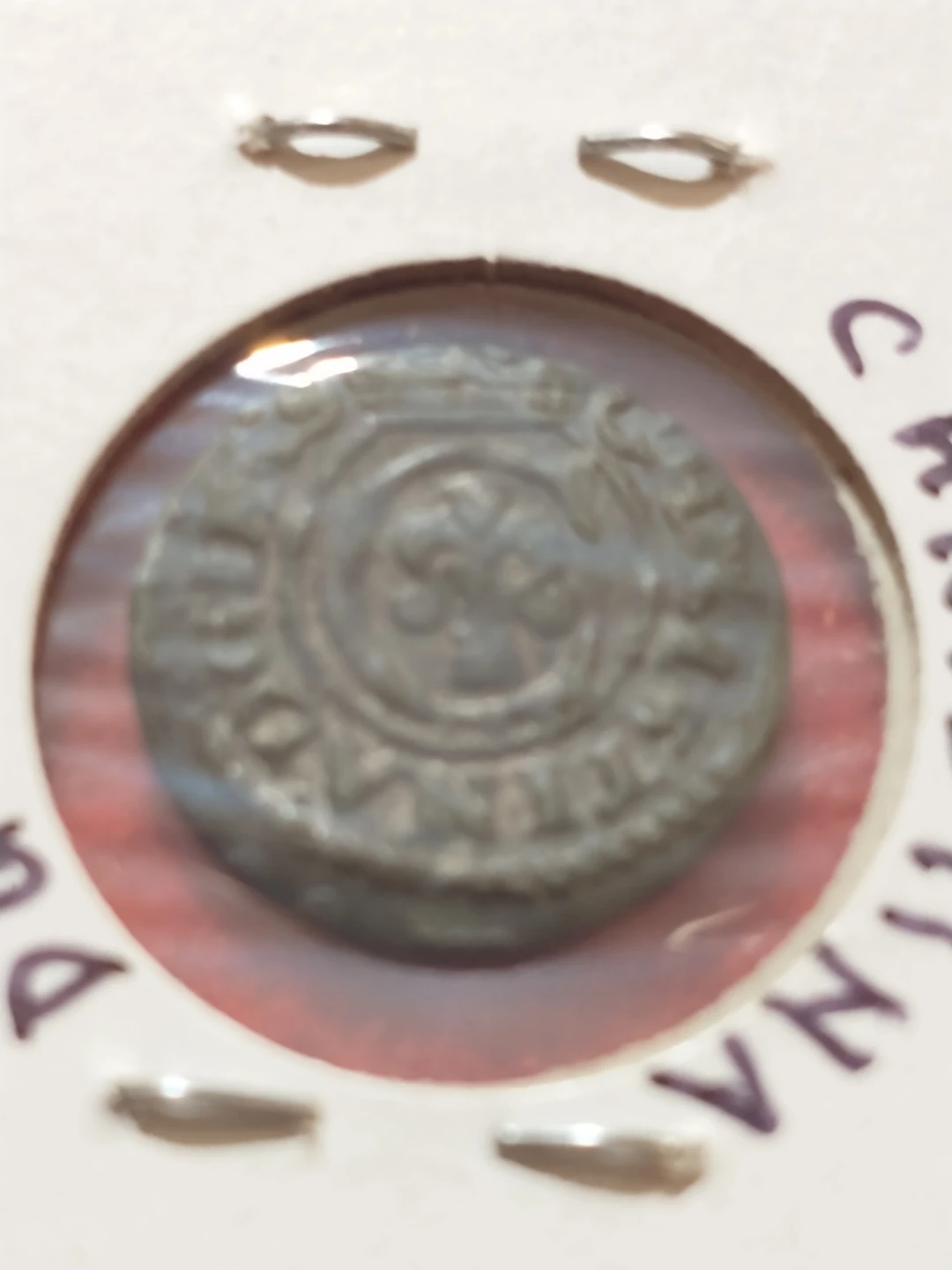 1640 Polish Lithuanian Commonwealth Queen Christina Silver Solid - photo 5