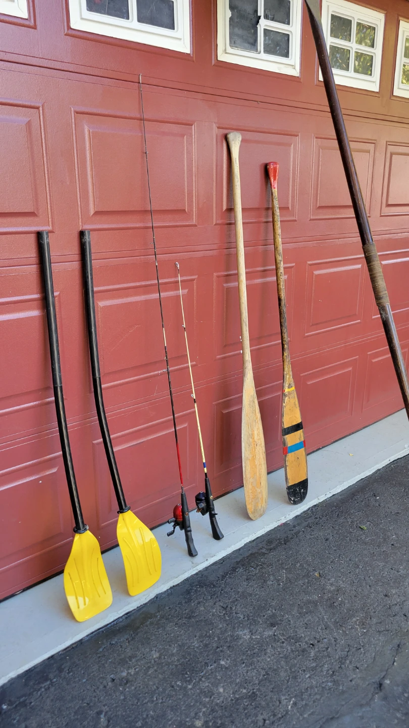 Boat, canoe Oar, Paddles, Fishing Rods - photo 2