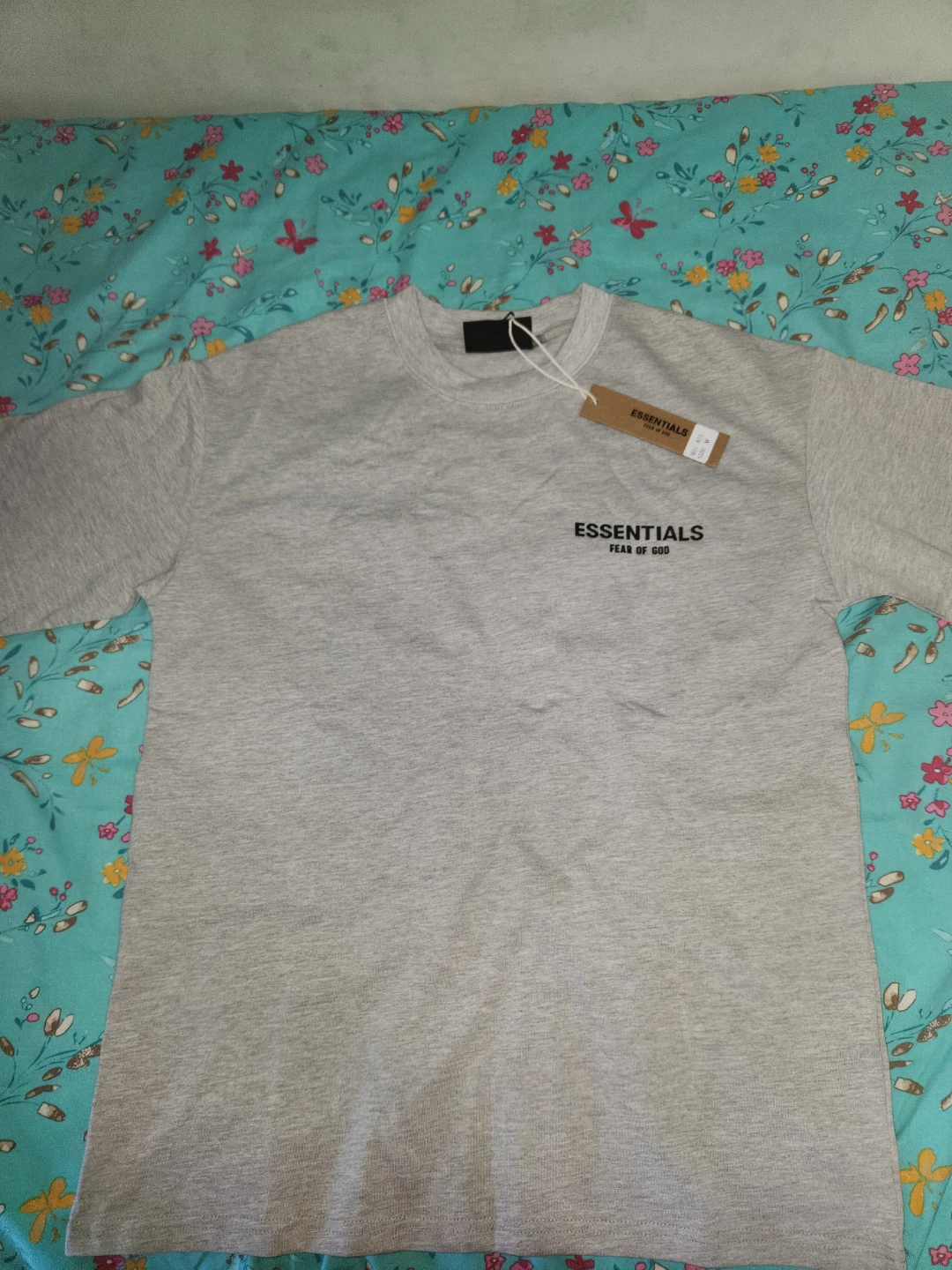 Fear of God Essentials T-Shirt - Light Grey - Size M - photo 2