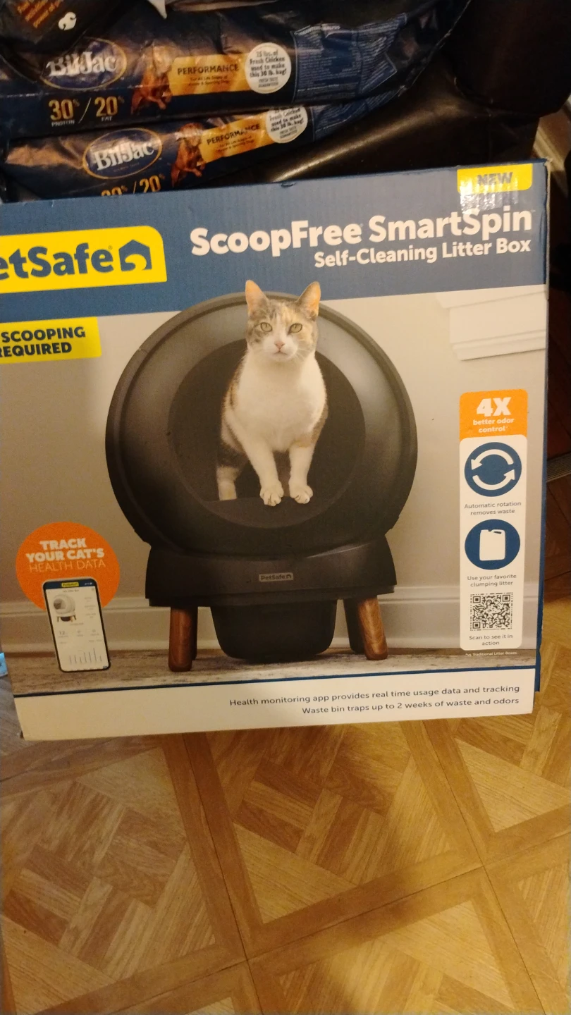 PetSafe ScoopFree SmartSpin Self-Cleaning Litter Box