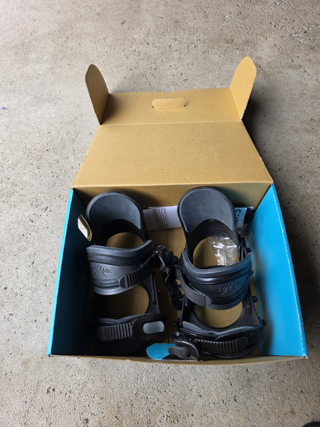 Jr girls Capix Scarlett snowboard bindings