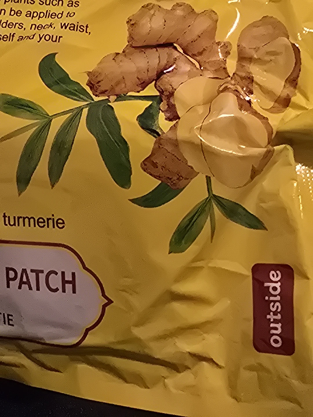 New Turmeric Hot Ginger Patch - photo 3