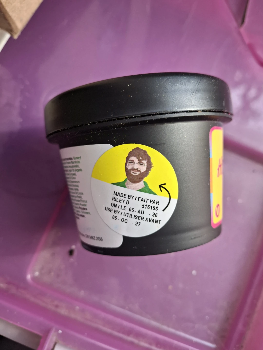 Lush Horchata Body Scrub 100g - photo 5