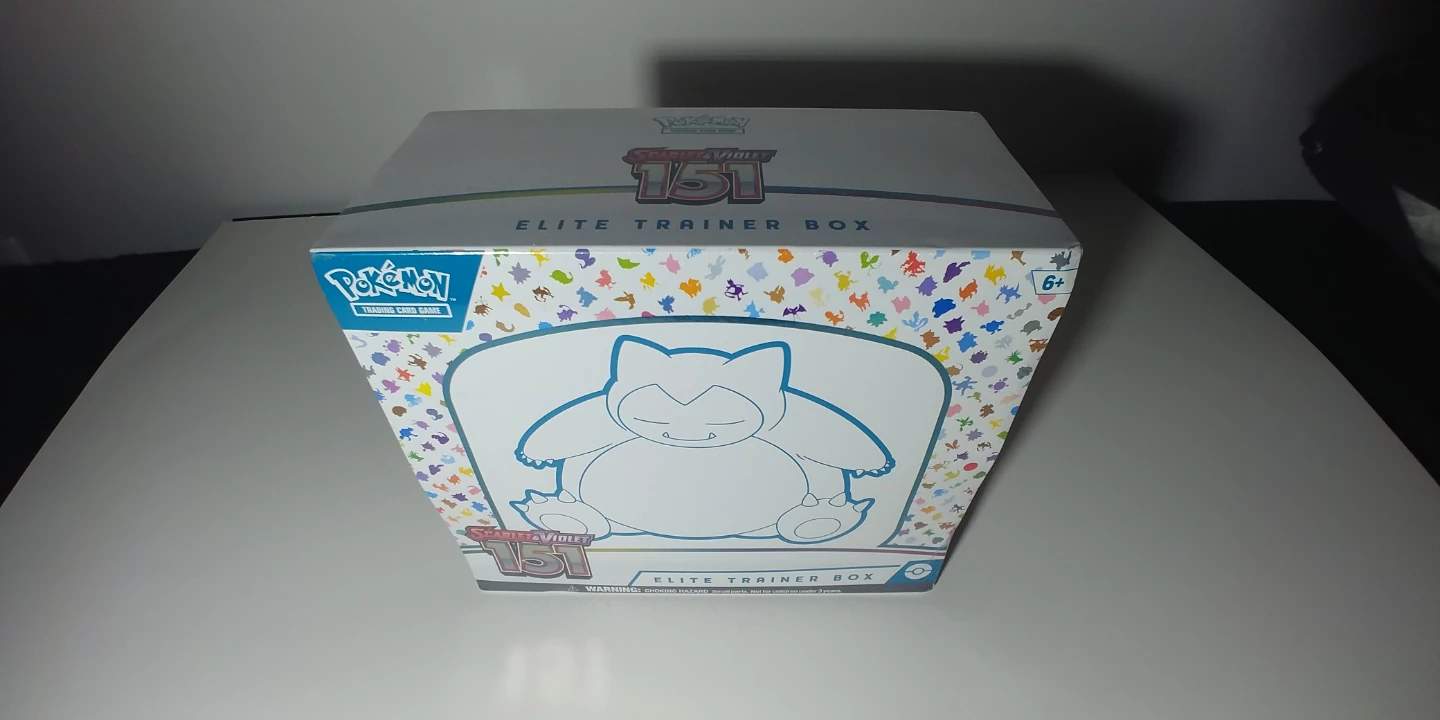 151 ETB Sealed Pokemon box