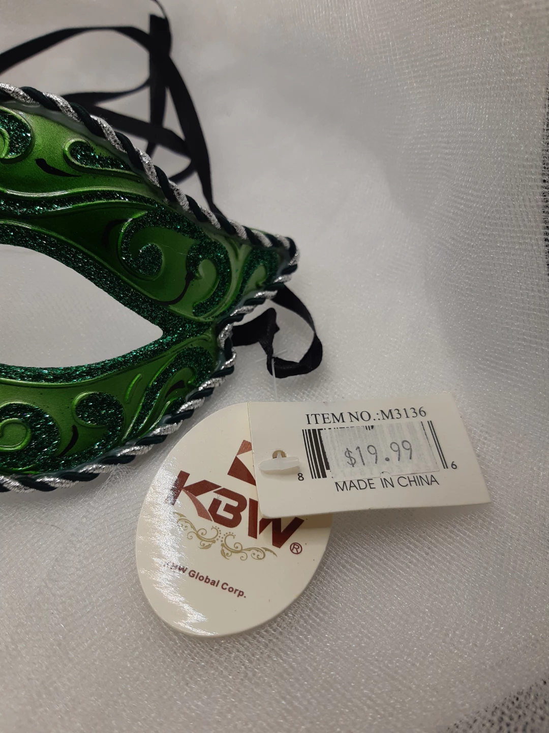 Venetian-style masquerade eye mask - photo 4