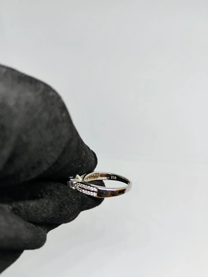 925 Silver Engagement Ring - photo 2