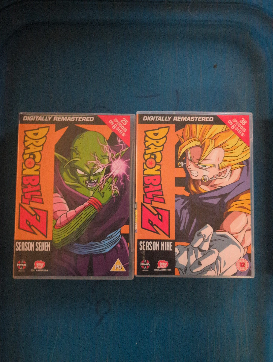 Dragon Ball Z Season 7 and 9 DVD Sets