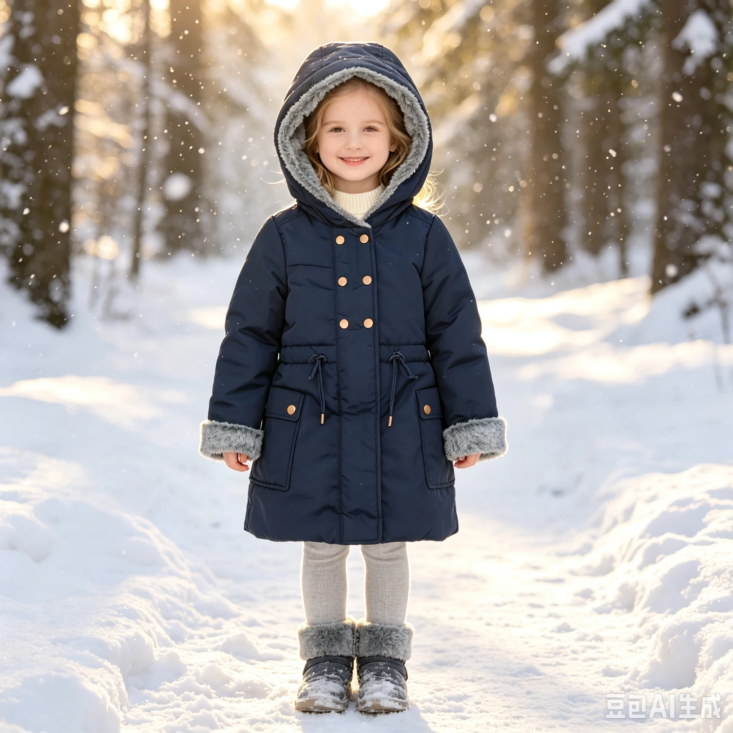 Absorba Kids Navy Winter Coat