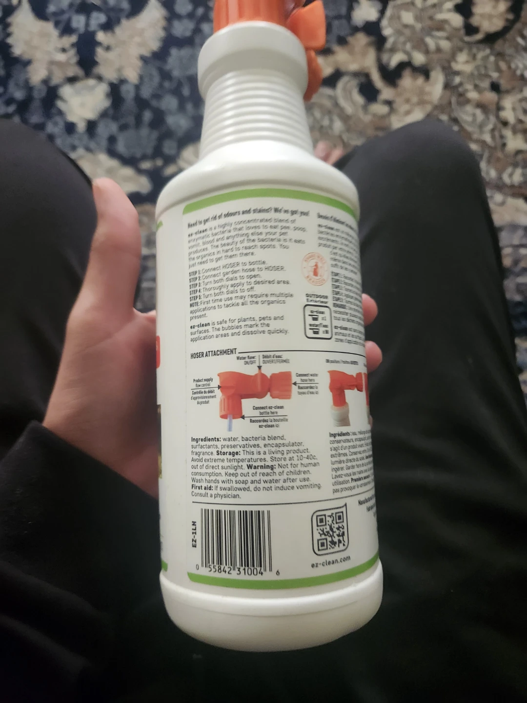 Ez-Clean Yard Odour and Stain Remover - photo 4