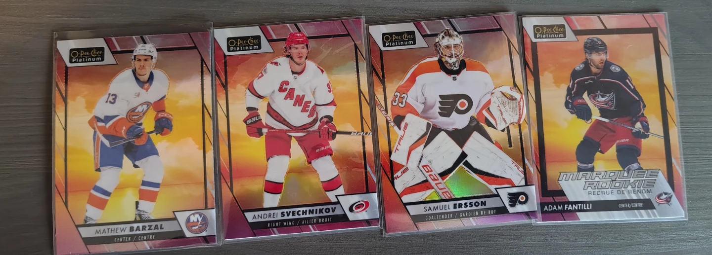 2023-24 OPC Platinum Sunset- 4 Card Lot