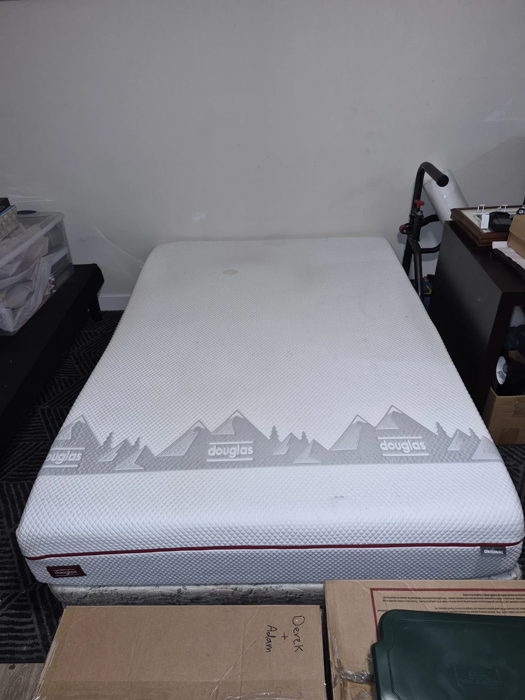 Douglas Double Mattress + Box Spring | Excellent Condition