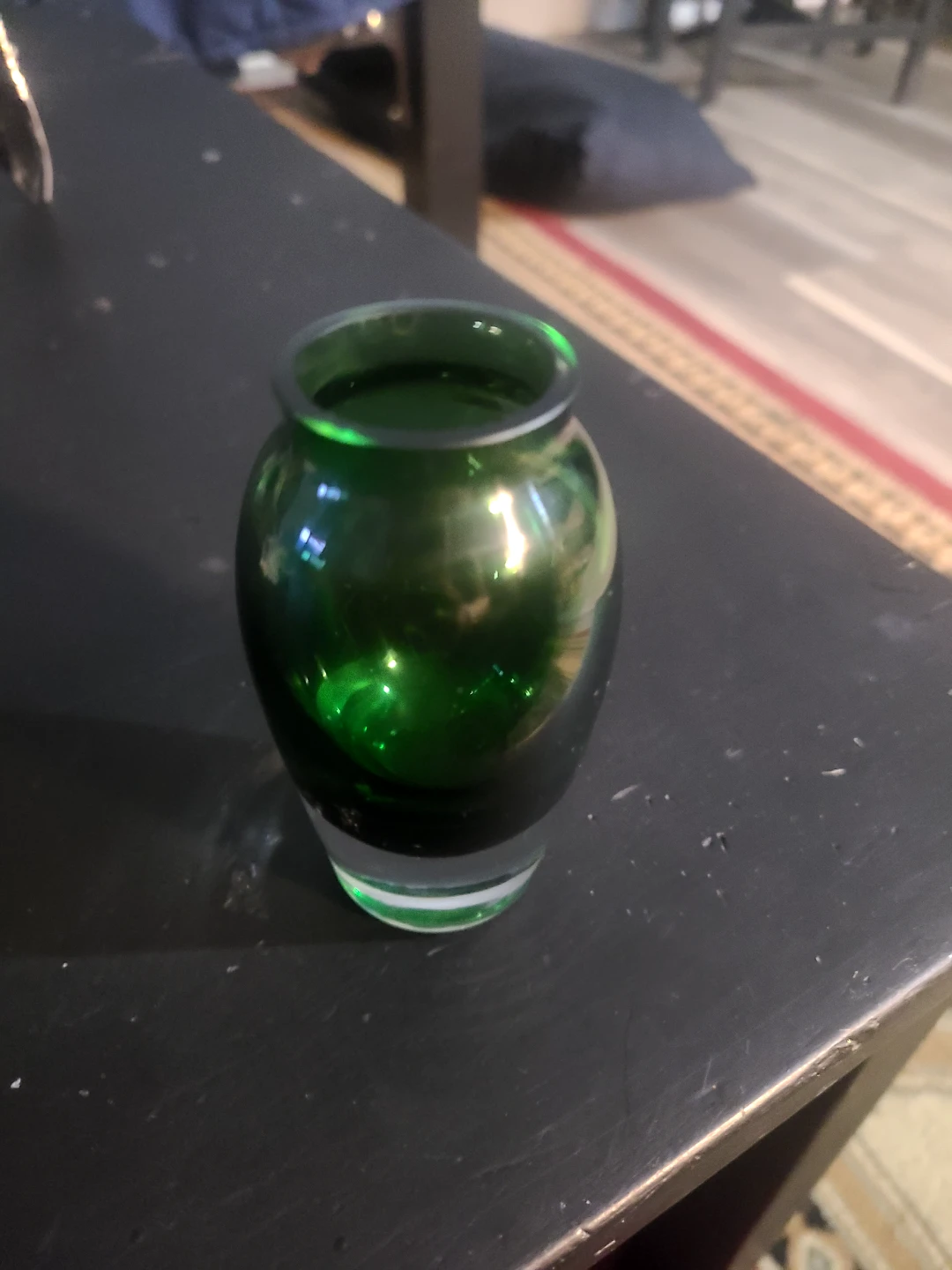 4" LSA international Crystal Glass Vase